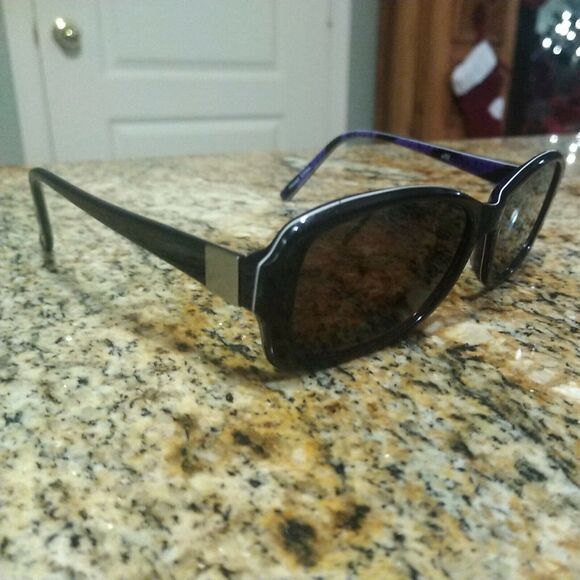 Aztec AZ 1012 BK/PL Sunglasses Frames 55[]16-135MM Black Purple main image 11